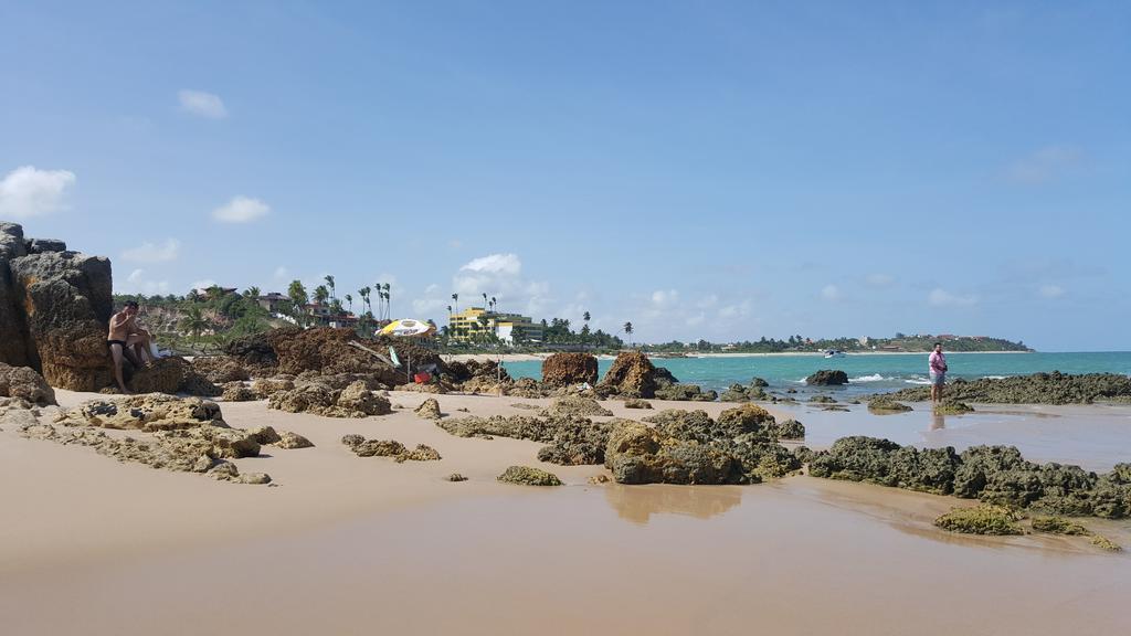 Praia Tabatinga Ap Beira Mar Com Vista Deslumbrante Da Praia Jacumã Exterior foto