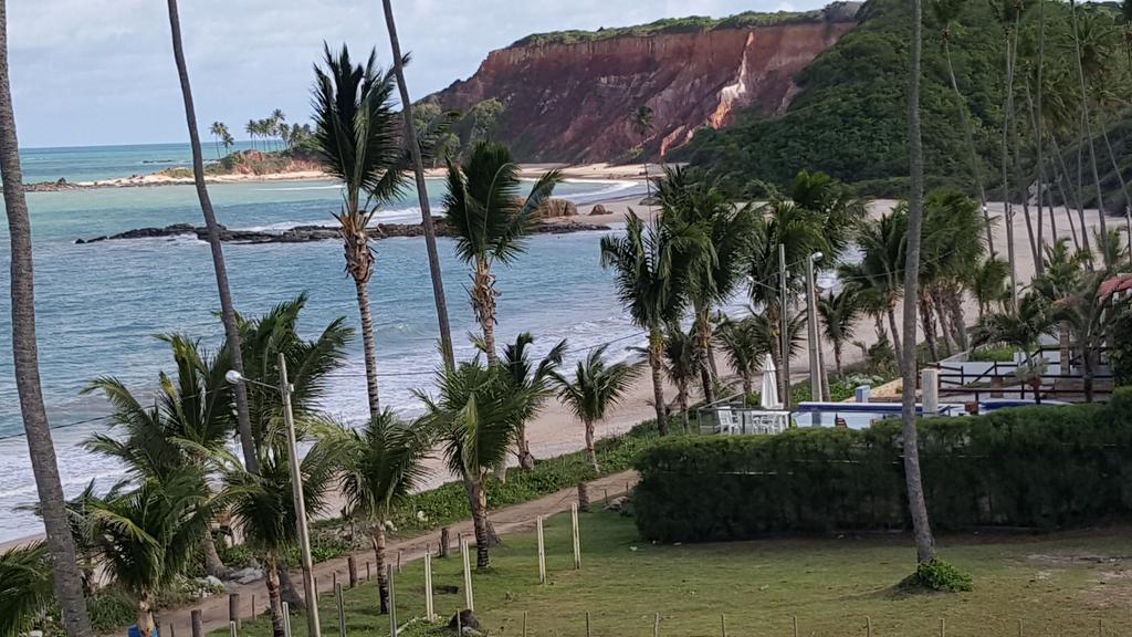 Praia Tabatinga Ap Beira Mar Com Vista Deslumbrante Da Praia Jacumã Exterior foto